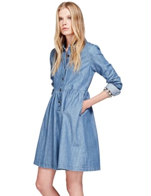 Marks and spencer denim dress hot sale limited edition