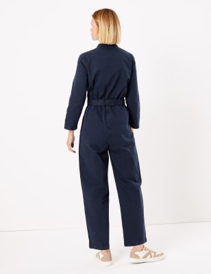 M&s store navy jumpsuit