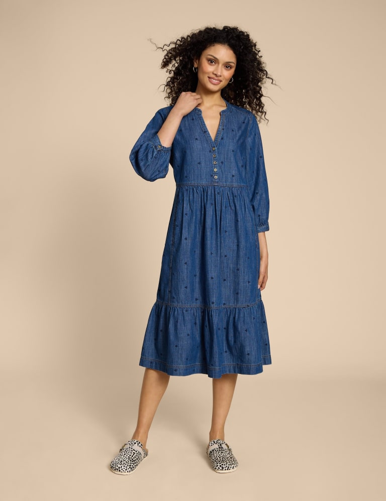 M&s denim top dress