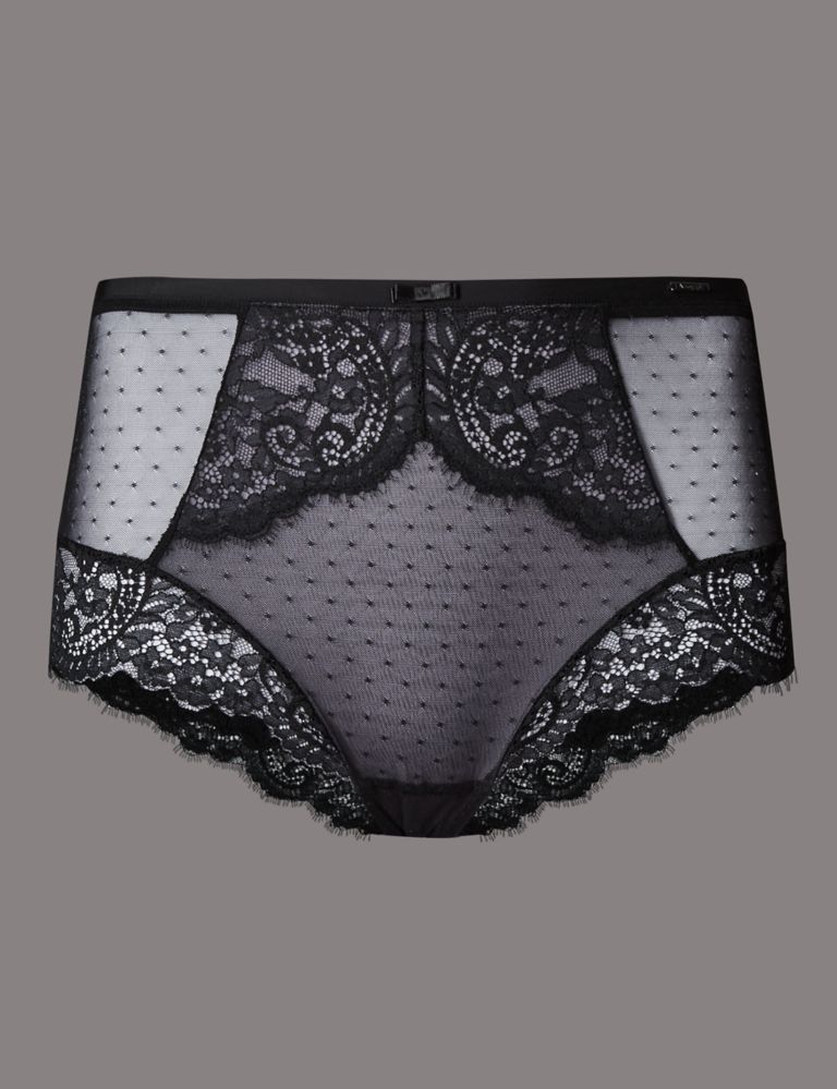 Dentelle Lace High Waist Knickers 2 of 5