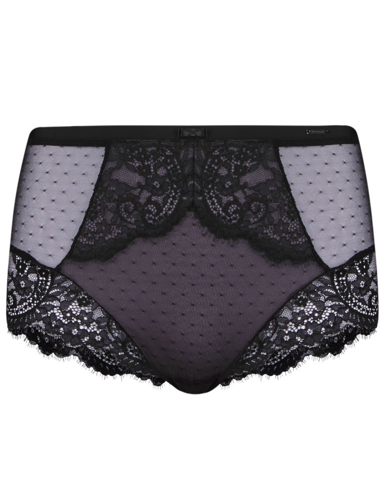 Dentelle Lace High Waist Knickers 5 of 5