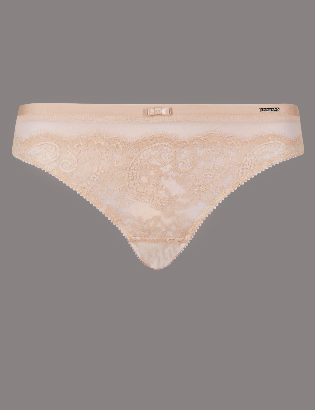Dentelle Lace Low Rise Thong 1 of 5