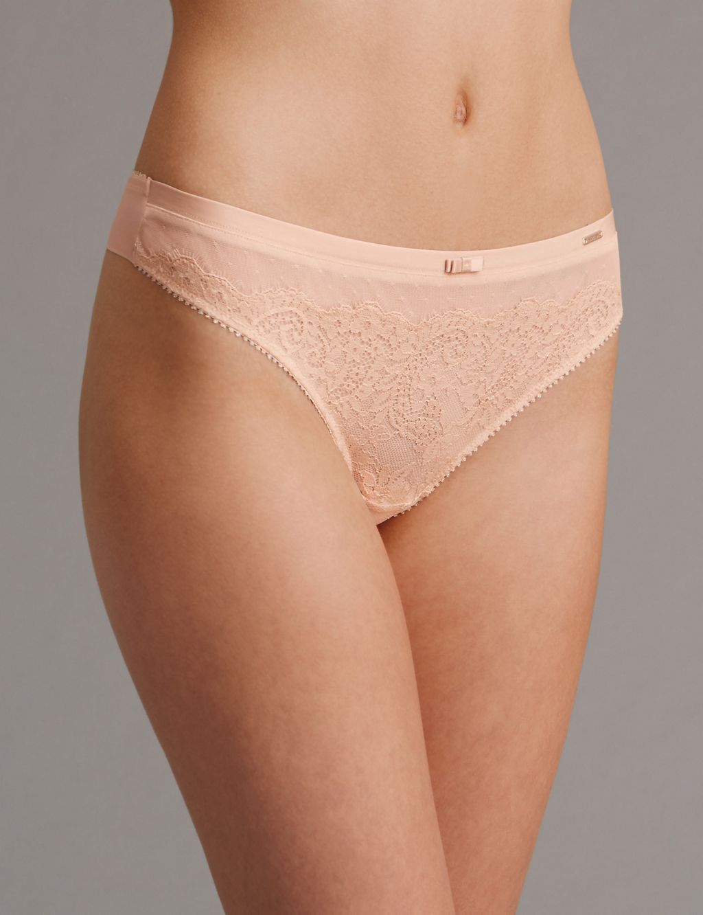 Dentelle Lace Low Rise Thong 3 of 5