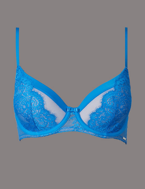 Dentelle Lace Padded Full Cup Bra A-E Image 1 of 2