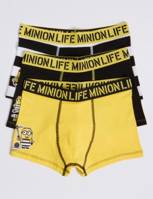 Despicable Me™ Minions Cotton Trunks with Stretch (2-16 Years)