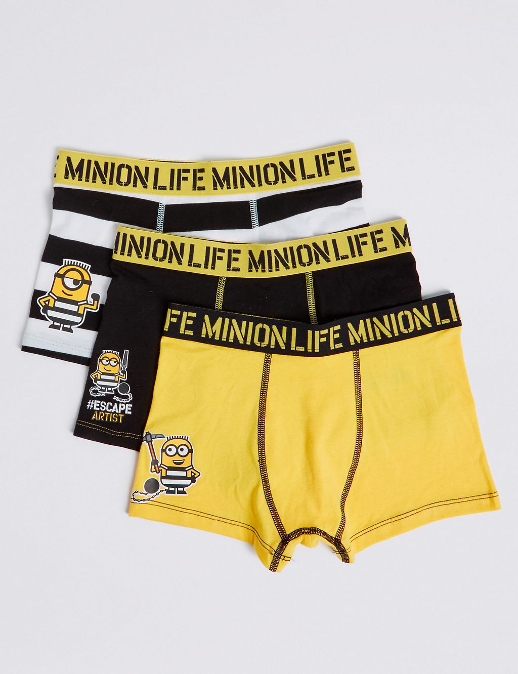 Despicable Me™ Minions Cotton Trunks with Stretch (2-16 Years) 2 of 2