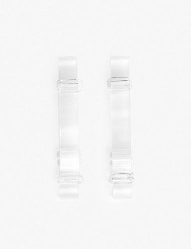 Detachable Clear Bra Straps - Standard Width 4 of 4