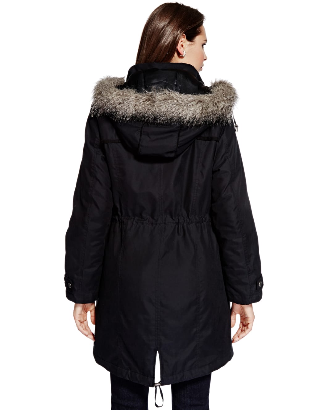 Detachable faux fur hood trim new arrivals
