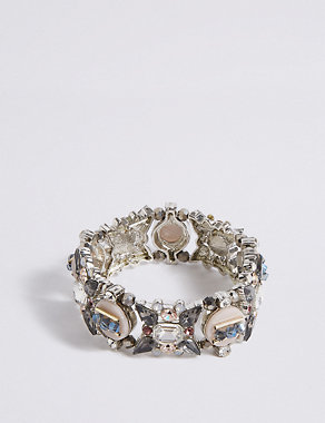 Diamanté Shield Bracelet Image 2 of 3