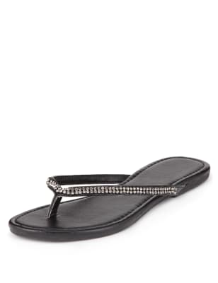 m&s ladies flip flops