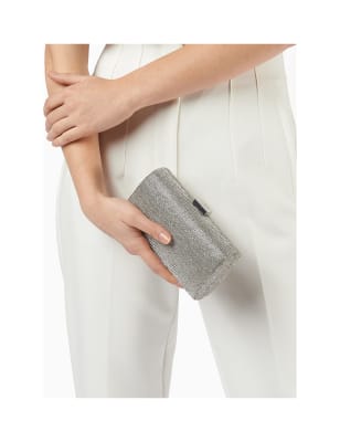 Diamante Chain Strap Clutch Bag Dune London M S