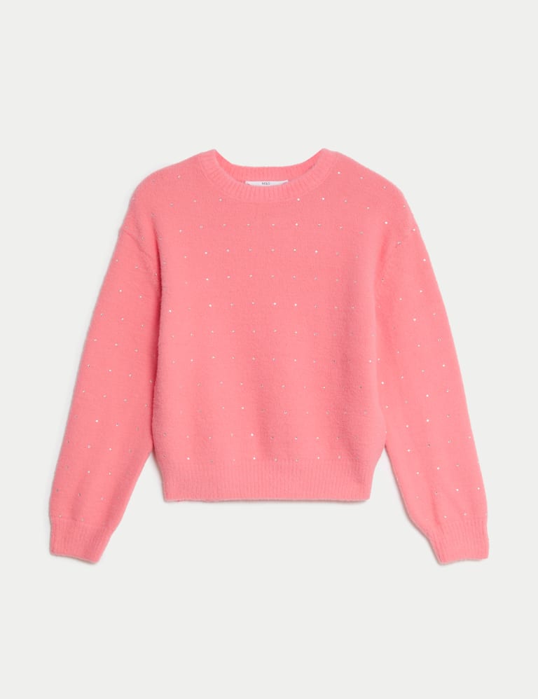 Pale pink cheap jumper m&s