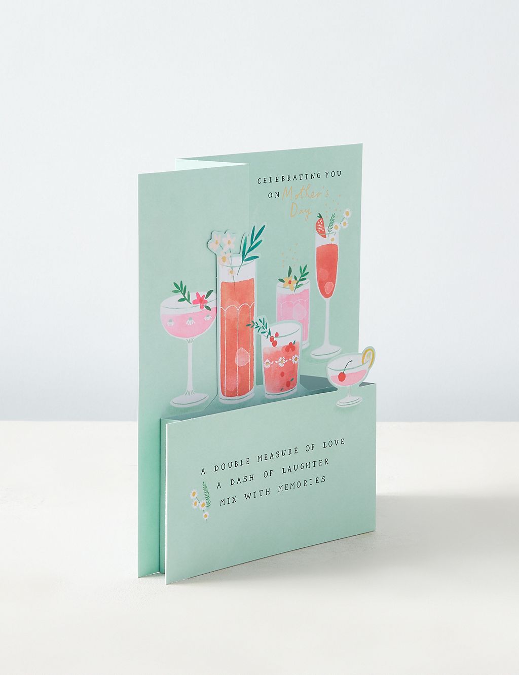 Die-cut 3D Mother's Day Card and Cocktail Recipe 1 of 5