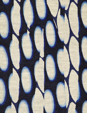 Diffused Dot Print Scarf Image 2 of 3
