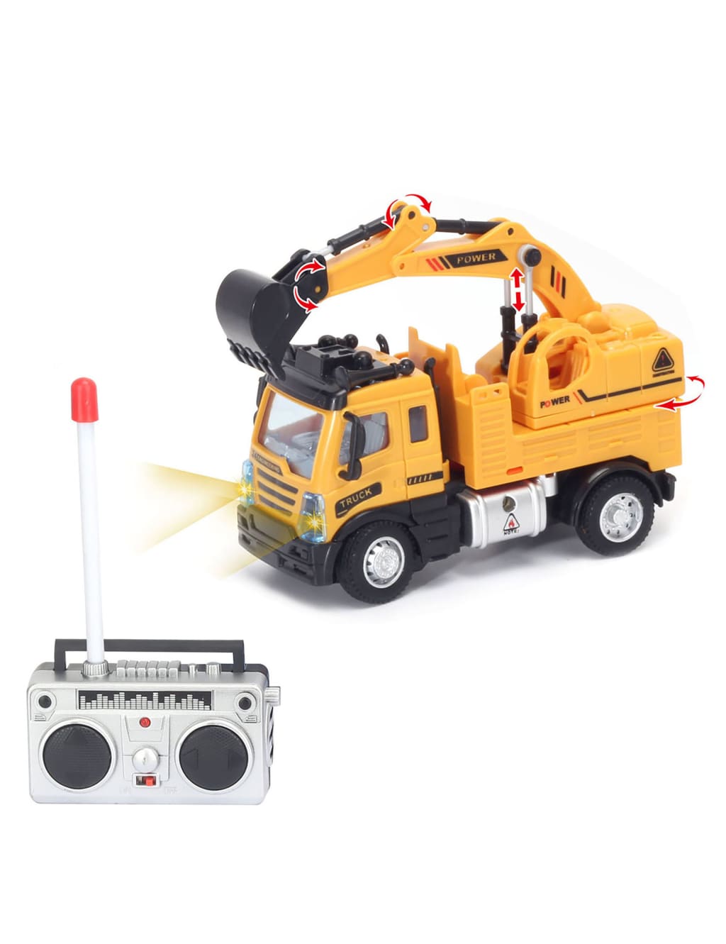 Radio controlled diggers and trucks shop