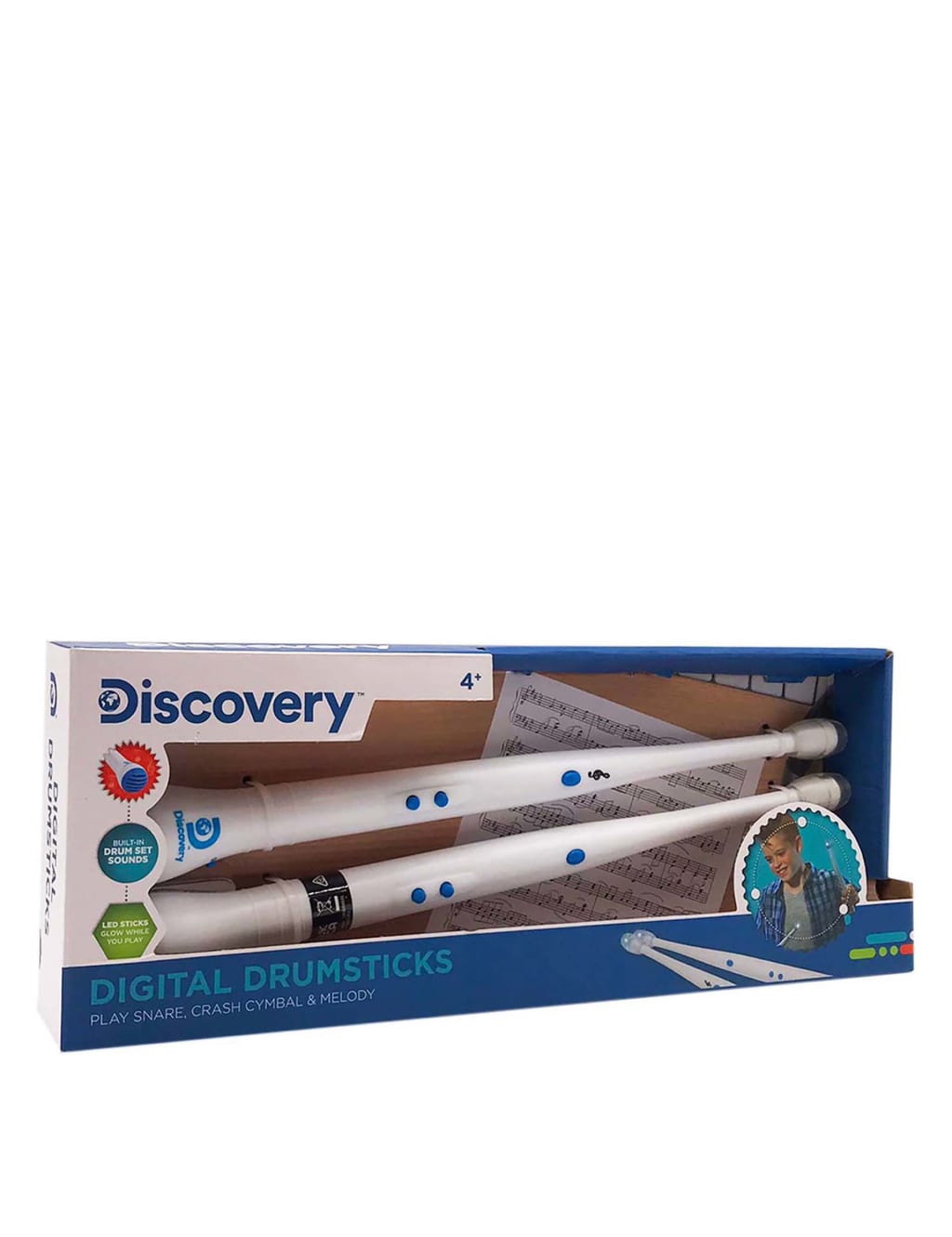 Digital Drumsticks 4 Yrs Discovery M S