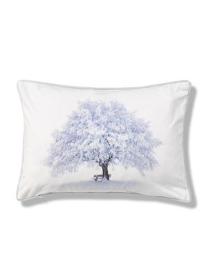 Digital Tree Scene Print Cushion Image 1 of 1