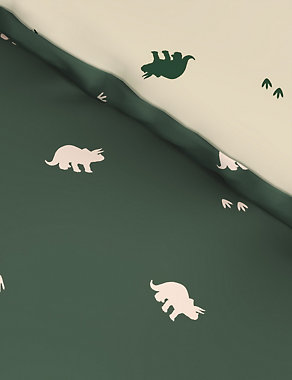 Dinosaur 3D Cotton Blend Bedding Set Image 2 of 6