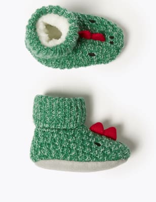 dinosaur booties