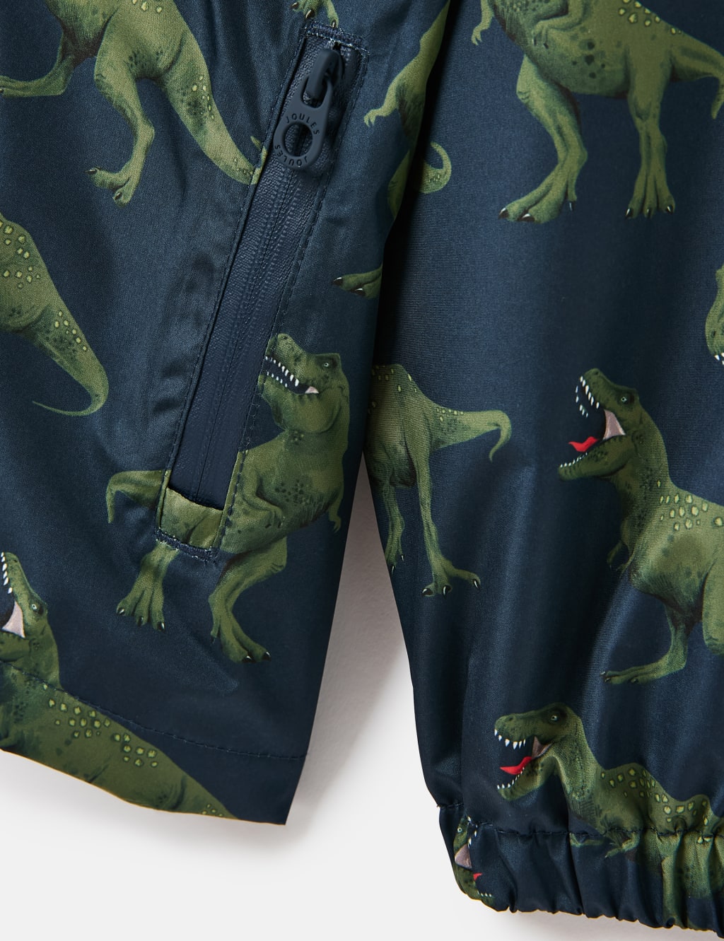Dinosaur Hooded Packaway Raincoat (28 Yrs) Joules M&S