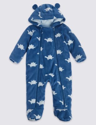 m&s dinosaur snowsuit