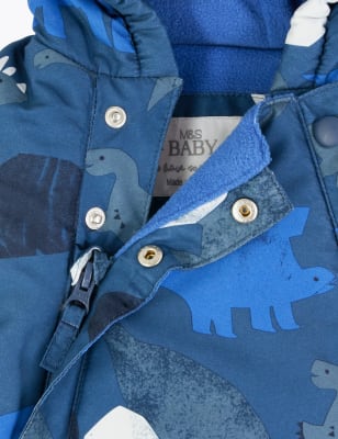 m&s dinosaur snowsuit