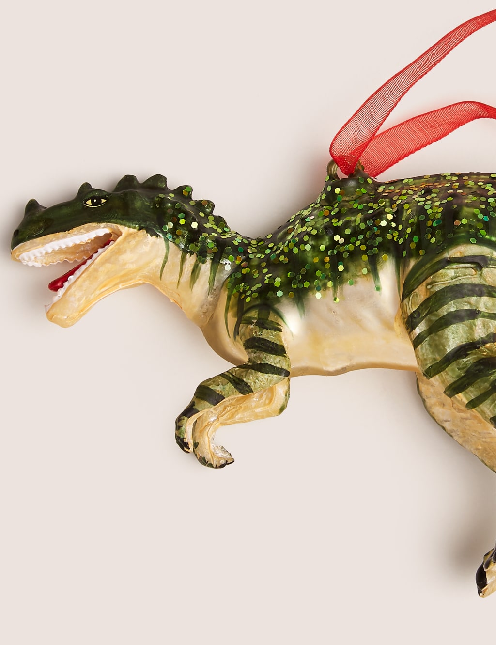 Dinosaur Single Christmas Decoration M&S