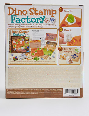 Dinosaur Stamp Factory Craft Kit Image 2 of 4