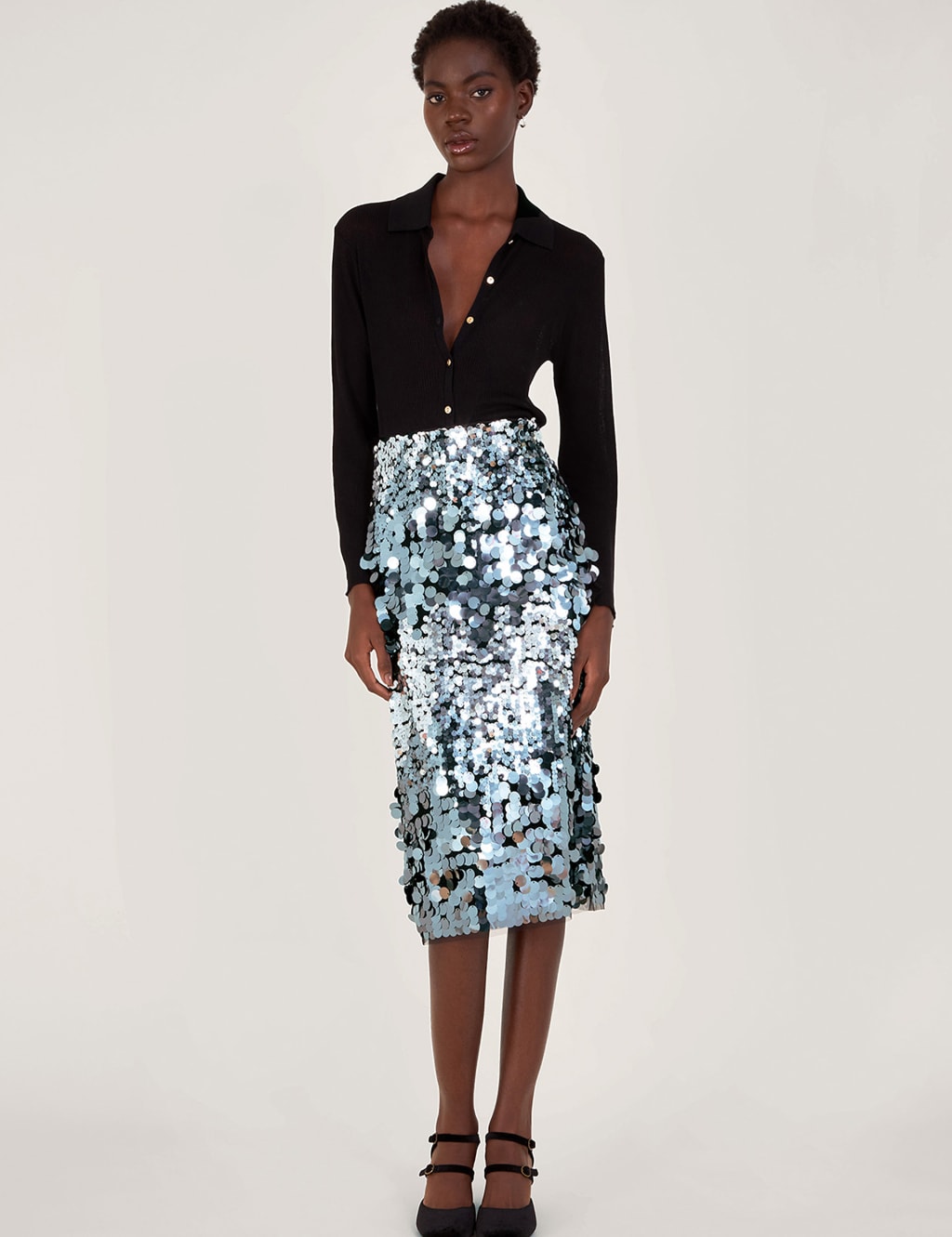 Sequin pencil skirt size 18 clearance