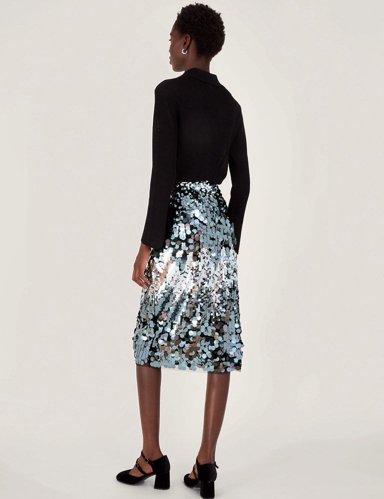 Sequin pencil on sale skirt m&s