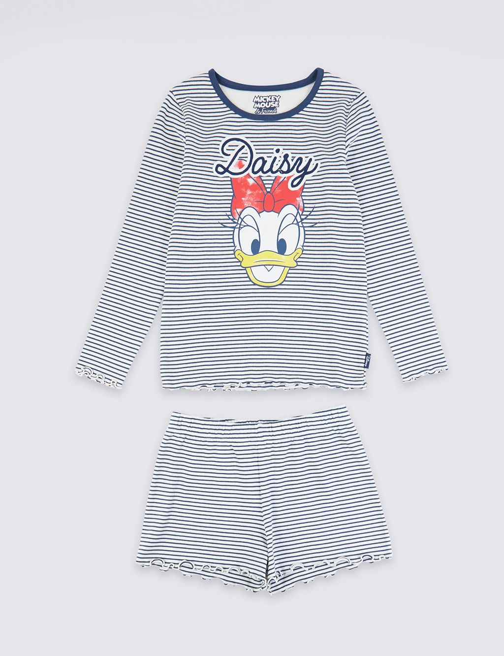 Disney™ Daisy Duck Short Pyjama Set (3-16 Years) 1 of 4