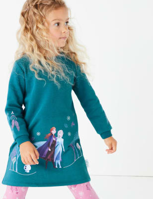 Disney Frozen™ 2 Cotton Sweater Dress (2-10 Yrs)