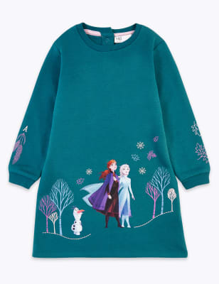 Disney Frozen™ 2 Cotton Sweater Dress (2-10 Yrs)