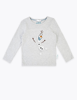 Disney Frozen™ 2 Olaf Cotton T-Shirt (2-10 Years) Image 2 of 4