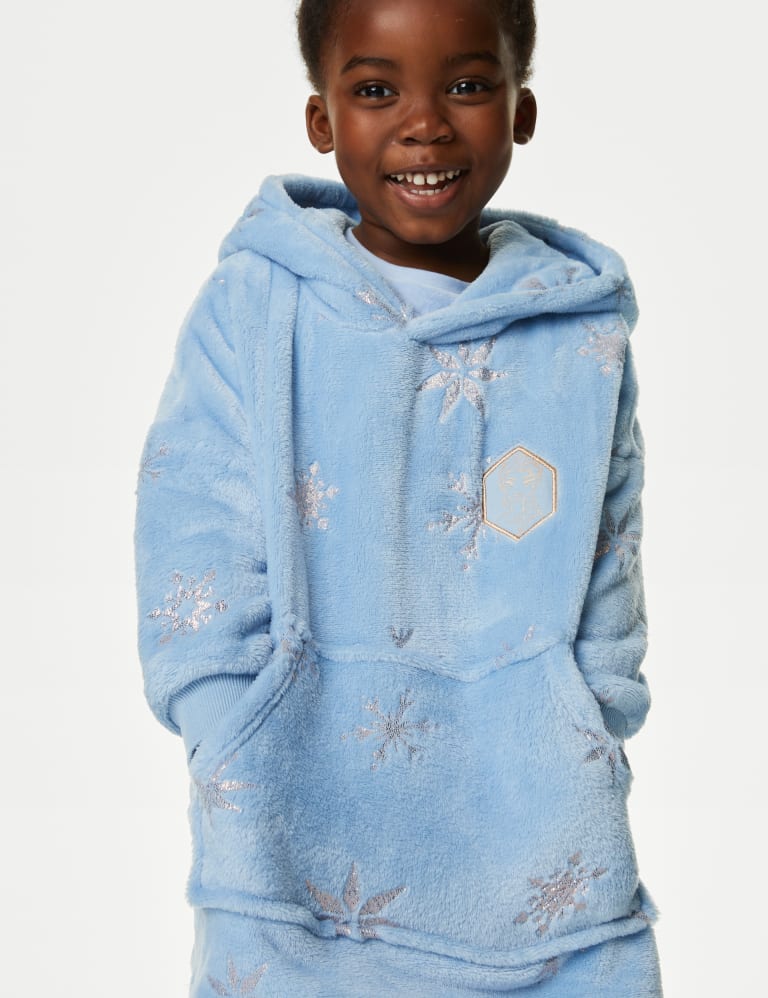 Oversized baby 2025 blue hoodie