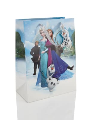 Disney Frozen Characters Large Gift Bag M&S
