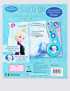 Disney Frozen Let it Go Sound Book Image 2 of 3