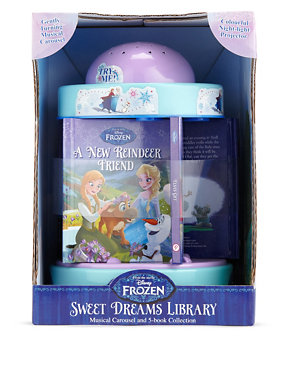 Disney Frozen Night Light Carousel Library Image 2 of 3