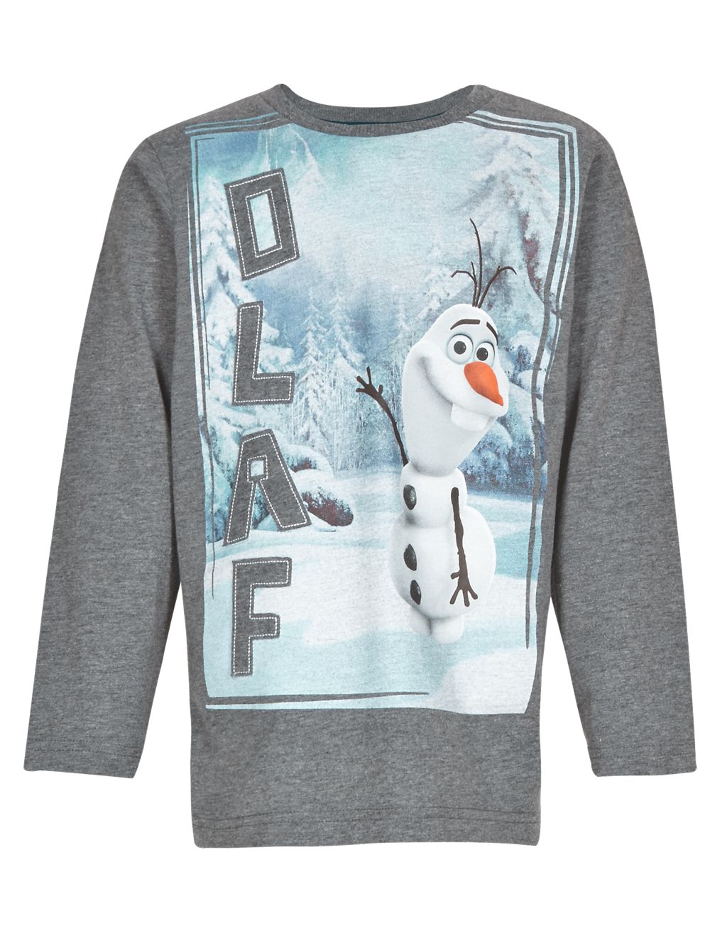 Disney Frozen Olaf T-Shirt (1-7 Years) 1 of 3