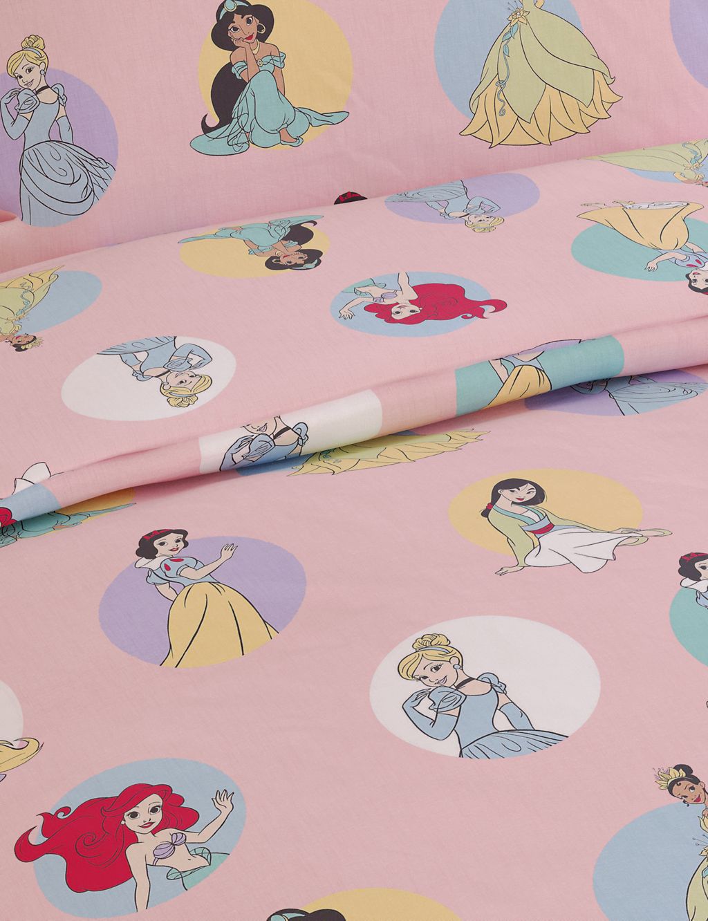 Disney Princess™ Cotton Blend Spotted Bedding Set 4 of 4