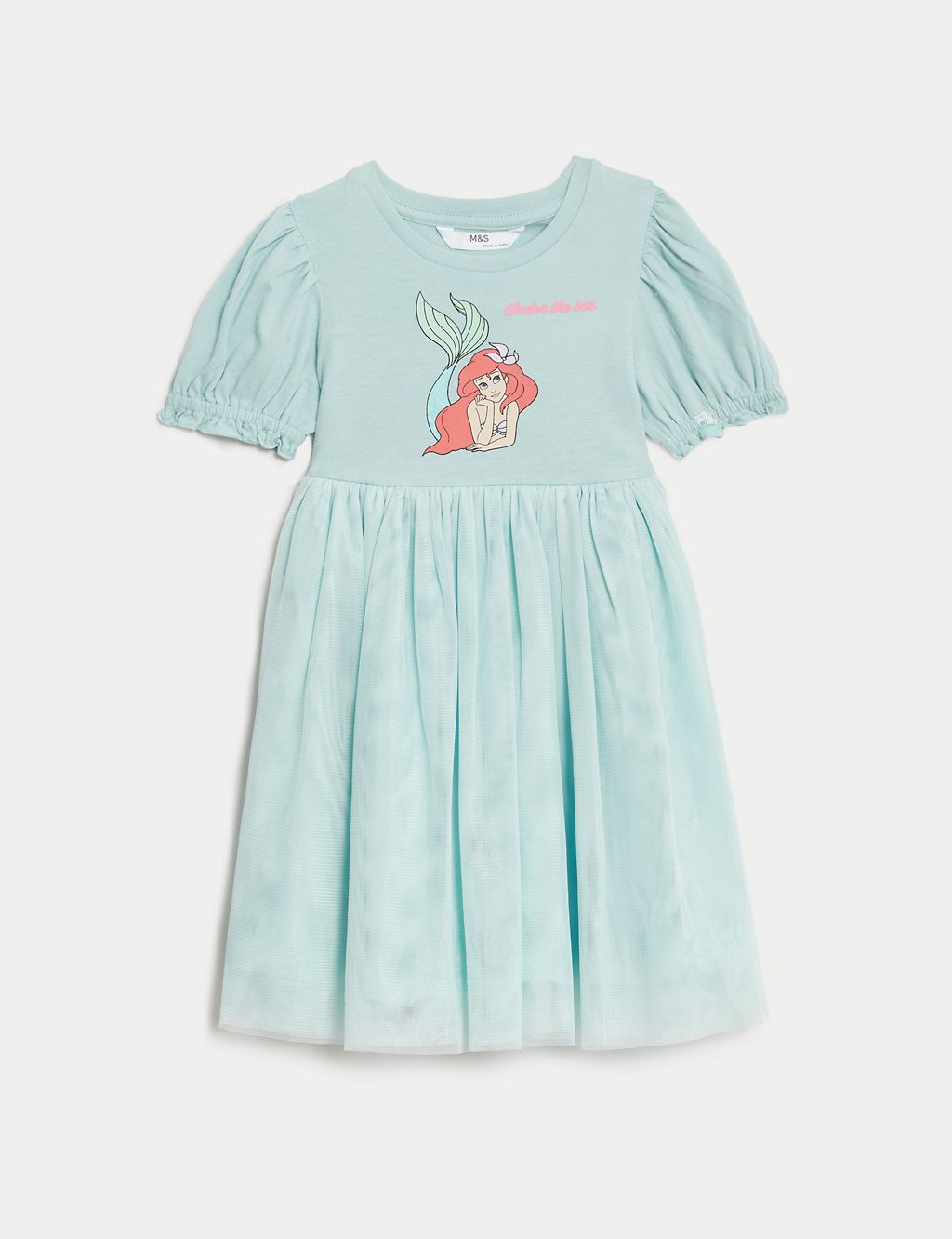 Disney Princess™ Little Mermaid Tulle Dress (2-8 Yrs) 1 of 5