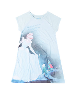 Disney Retro Cinderella Print Nightdress with StayNEW™ (1-10 Years) Image 2 of 3