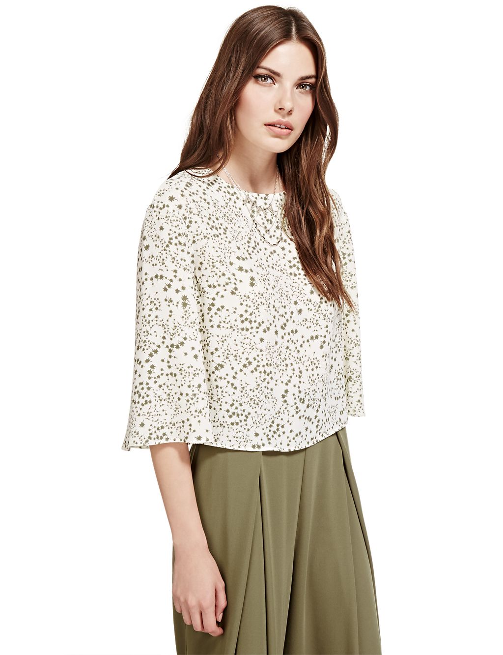 Ditsy Floral Blouse 2 of 4
