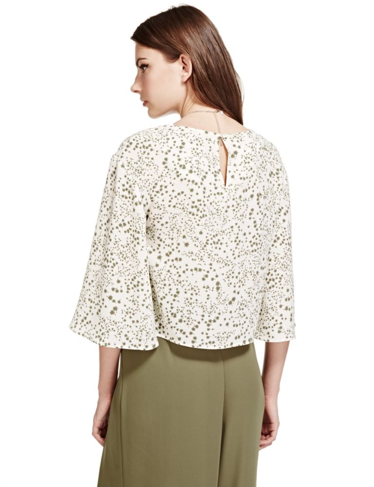 Ditsy Floral Blouse 4 of 4