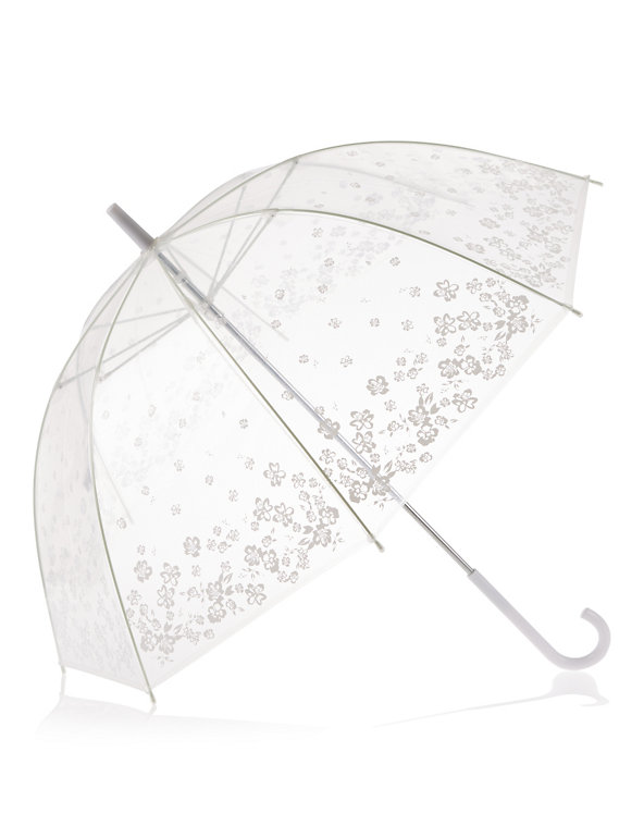 Ditsy Floral Dome Umbrella with Stormwear™ Image 1 of 2