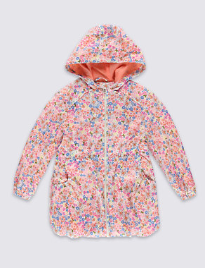 Ditsy Floral Mac with Stormwear™ (1-7 Years) Image 2 of 3