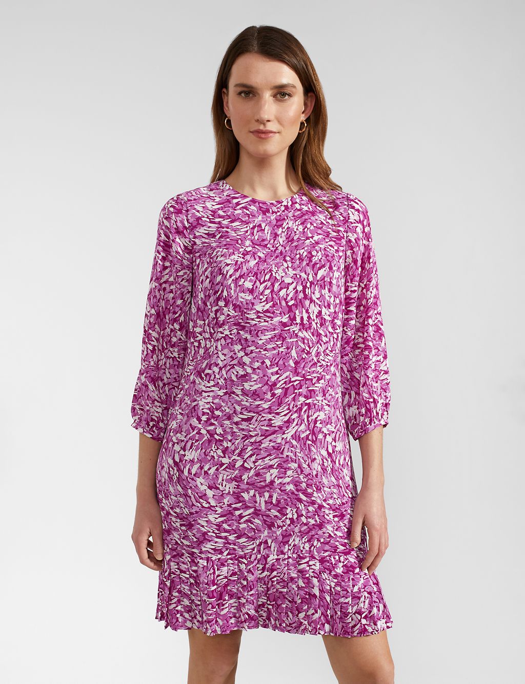 Ditsy Floral Mini Shift Dress 2 of 9