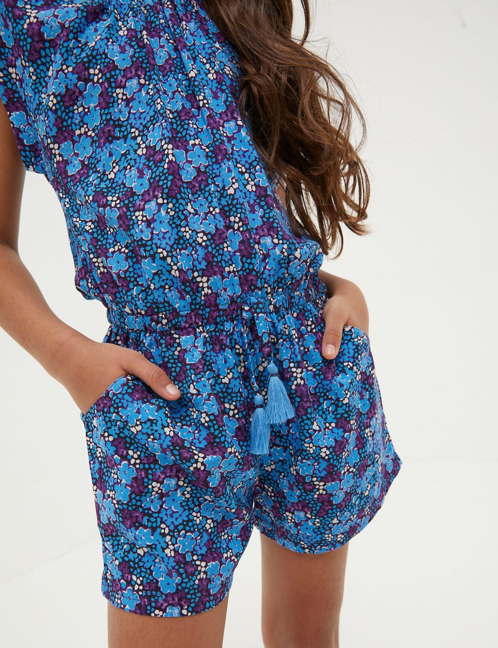 Ditsy Floral Playsuit (3-13 Yrs) 4 of 4