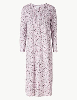 marks and spencer long sleeve nightdress