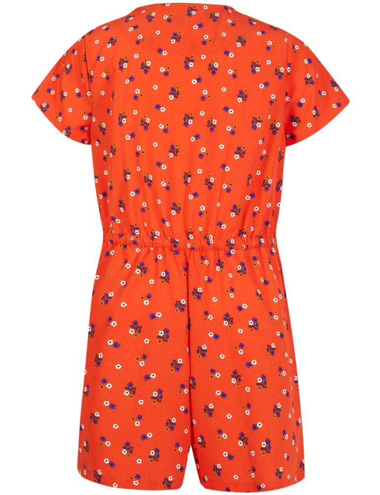 Ditsy Floral Print Playsuit (5-14 Years) 5 of 5